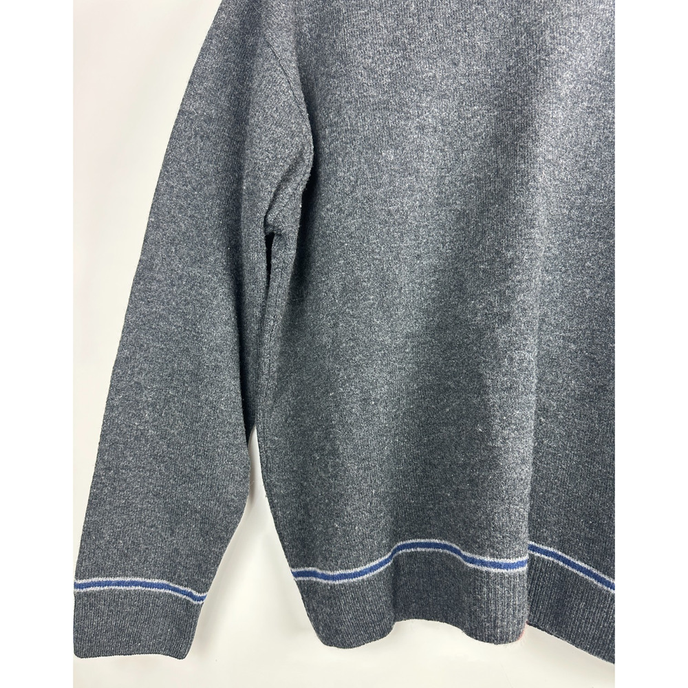 Harry Potter Wizarding World Cardigan Sweater Ravenclaw Lambswool Charcoal Gray - Picture 7 of 13